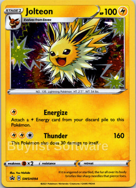 Jolteon [SWSH094] [Sword & Shield Promo Cards] Holofoil