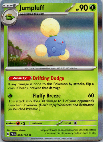 Jumpluff [003/193] [Paldea Evolved] Holofoil
