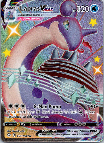 Lapras VMAX [SV111/SV122] [Shining Fates: Shiny Vault] Holofoil