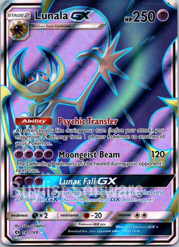 Lunala GX [141/149] [Sun & Moon Base Set] Holofoil