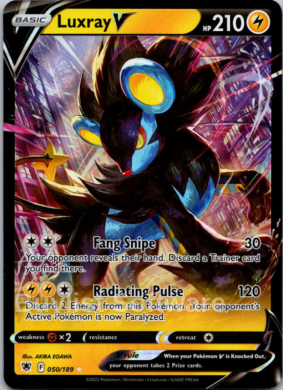 Luxray V [050/189] [Astral Radiance] Holofoil