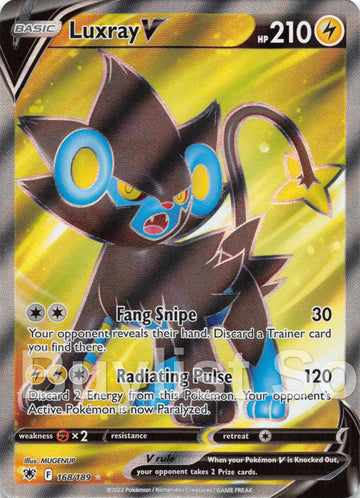 Luxray V [168/189] [Astral Radiance] Holofoil