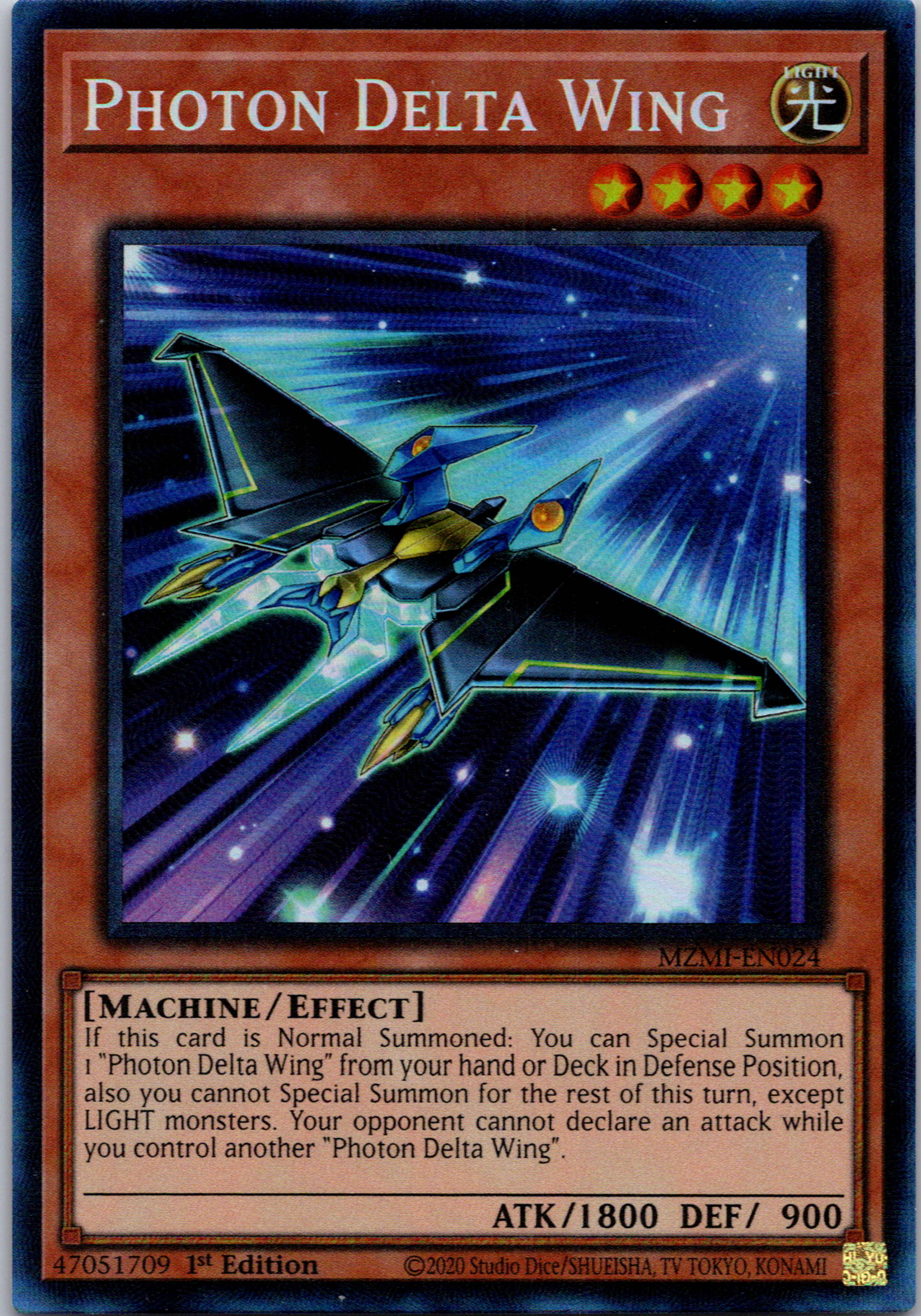 Photon Delta Wing [MZMI-EN024] - (Collector's Rare) 1st Edition