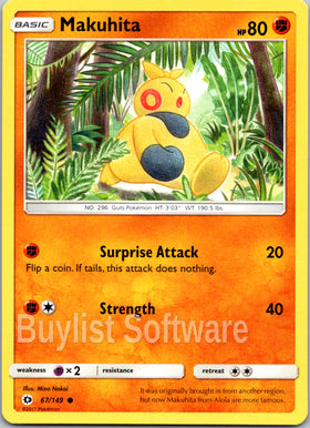 Makuhita [67/149] [Sun & Moon Base Set]