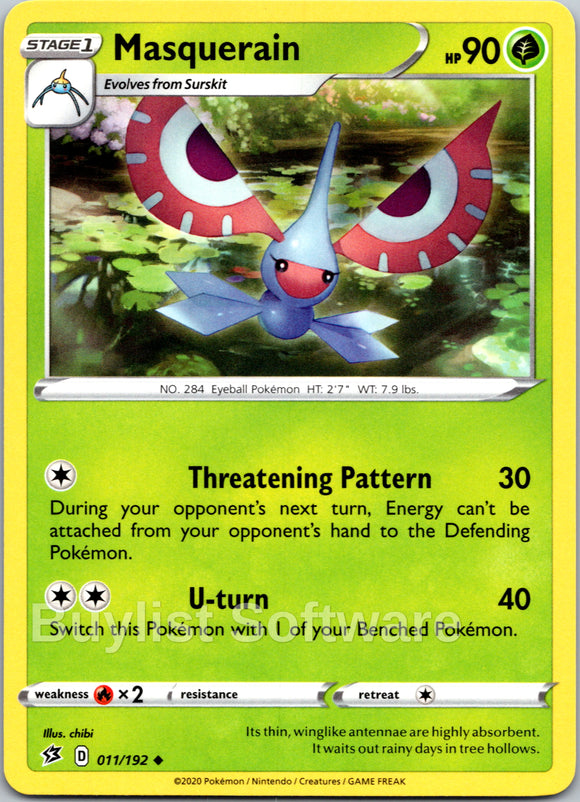 Masquerain (011/192) [Sword & Shield: Rebel Clash]