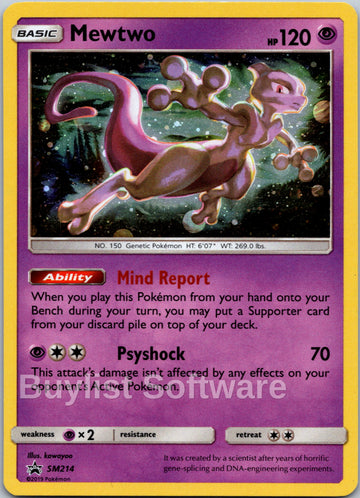 Mewtwo [SM214] [SM Promos] Holofoil