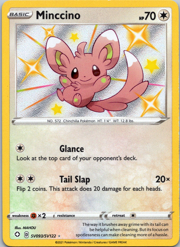 Minccino [SV093/SV122] [Shining Fates: Shiny Vault] Holofoil