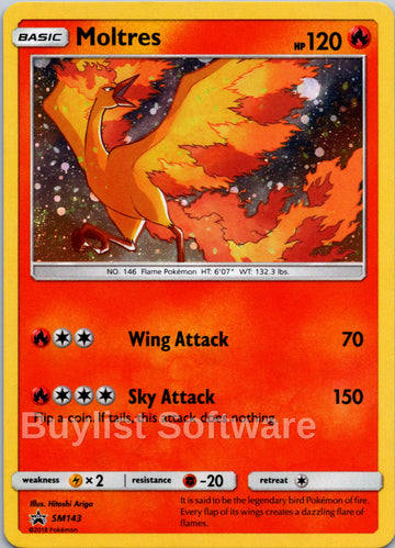 Moltres [SM143] [SM Promos] Holofoil