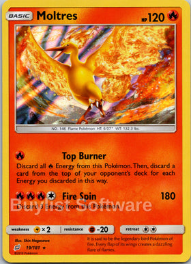 Moltres (019/181) [Sun & Moon: Team Up]