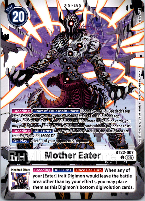 Mother Eater [BT22-007 U] [Cyber Eden]