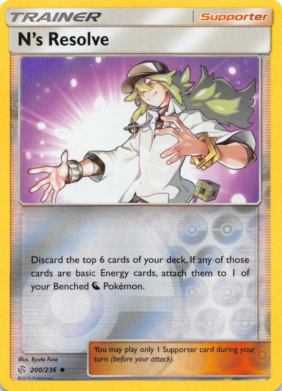 N's Resolve [200/236] [Cosmic Eclipse] Reverse Holofoil