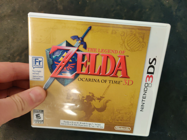 Nintendo 3DS: The Legend of Zelda Ocarina of Time (Original Version) - Complete In Box