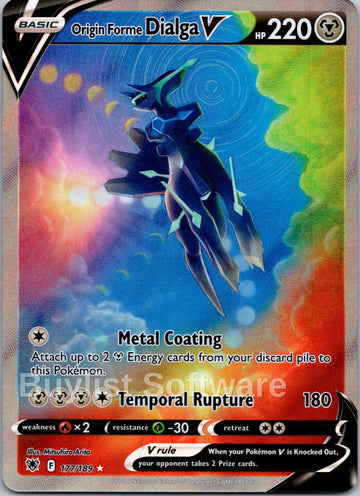 Origin Forme Dialga V [177/189] [Astral Radiance] Holofoil