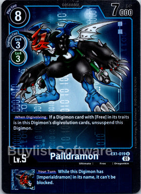 Paildramon [EX1-019] [Classic Collection] Foil