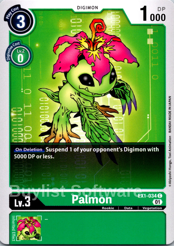Palmon [EX1-034] [Classic Collection] Normal