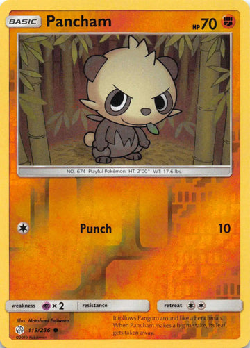Pancham [119/236] [Cosmic Eclipse] Reverse Holofoil