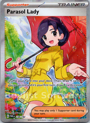 Parasol Lady (238/182) - [Scarlet & Violet: Paradox Rift] Holofoil
