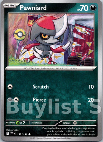 Pawniard [132] - (SV01 Scarlet & Violet Base Set)