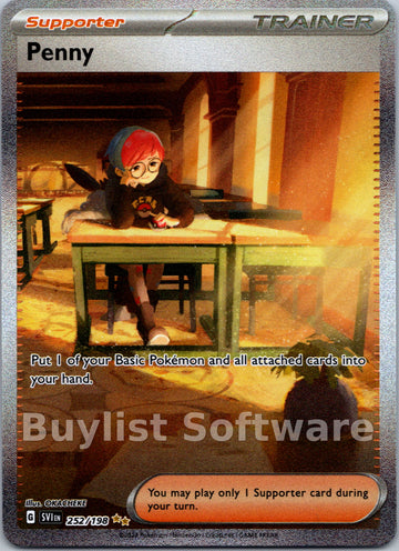 Penny - 252/198 [252] - (SV01 Scarlet & Violet Base Set) Holofoil