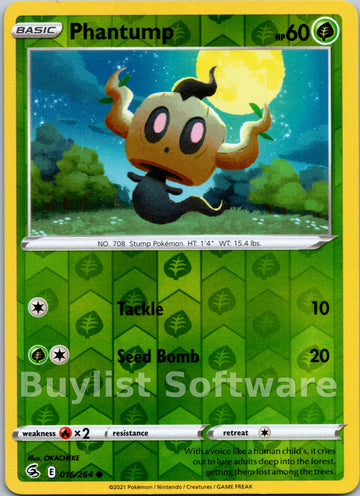 Phantump (016/264) [Sword & Shield: Fusion Strike]