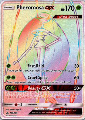 Pheromosa GX (Secret Rare) [158/156] [Ultra Prism] Holofoil