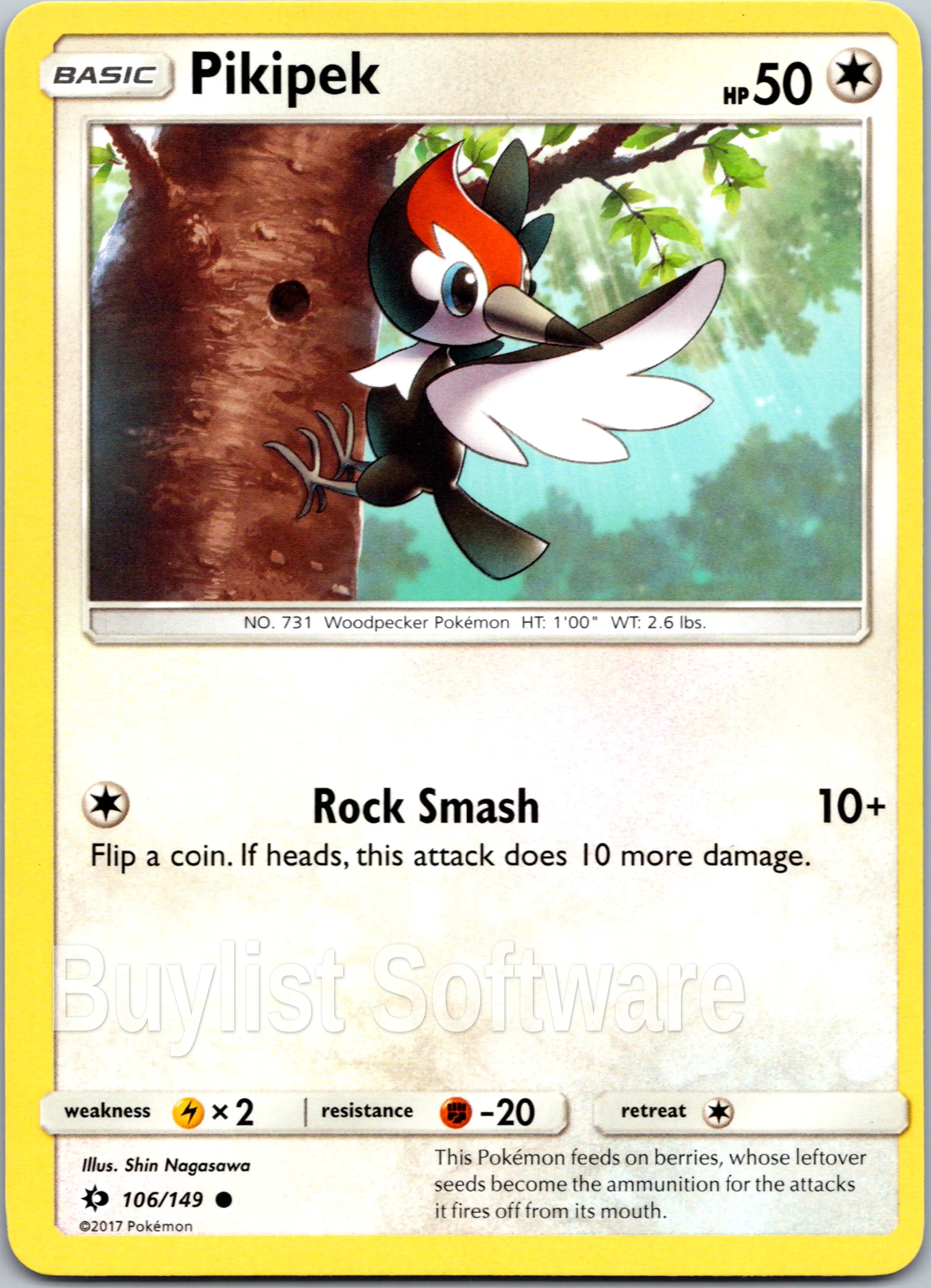 Pikipek [106/149] [Sun & Moon Base Set]