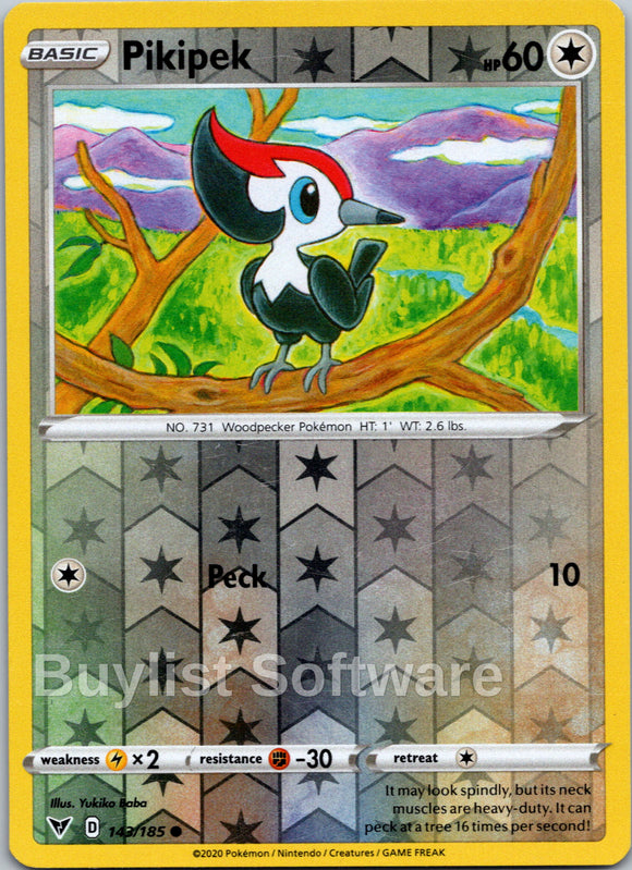 Pikipek [143/185] [Vivid Voltage] Reverse Holofoil