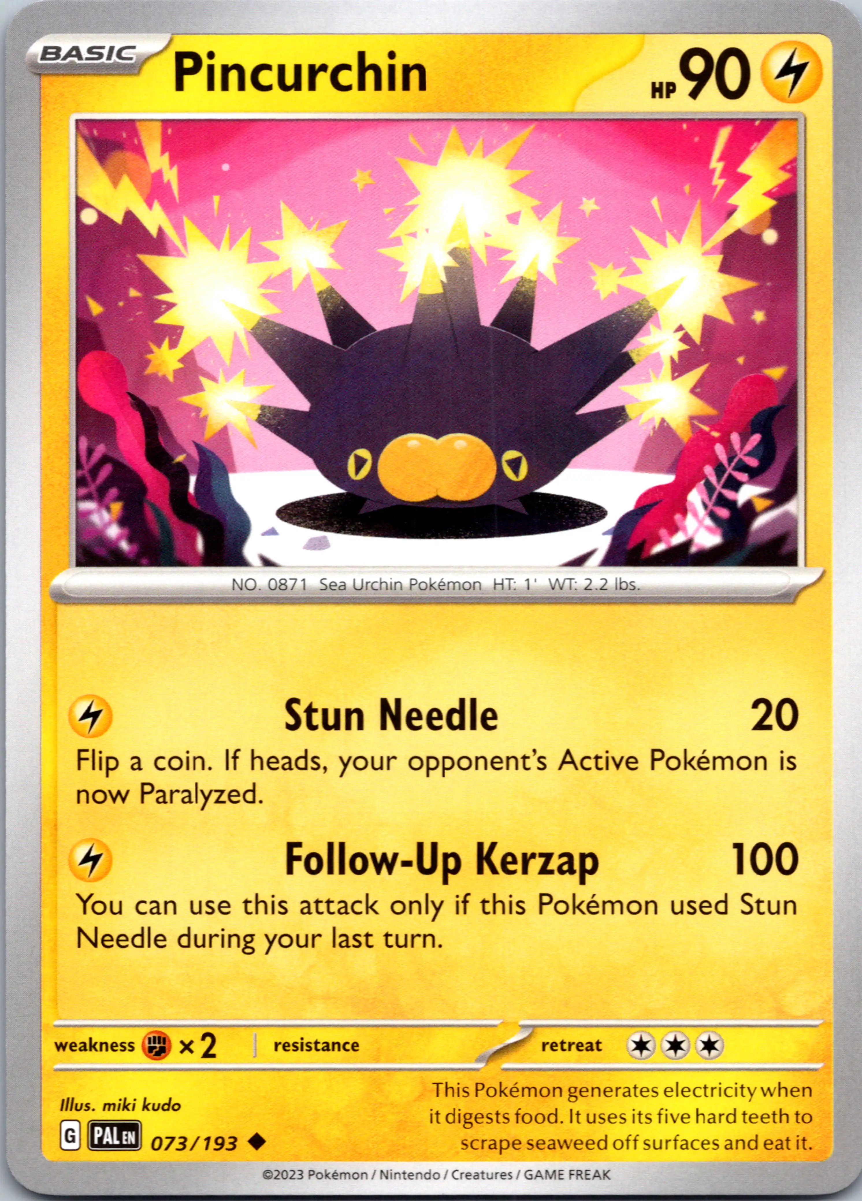 Pincurchin - 073/193 [073/193] [Paldea Evolved]