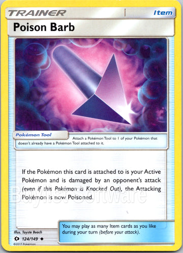 Poison Barb [124/149] [Sun & Moon Base Set]
