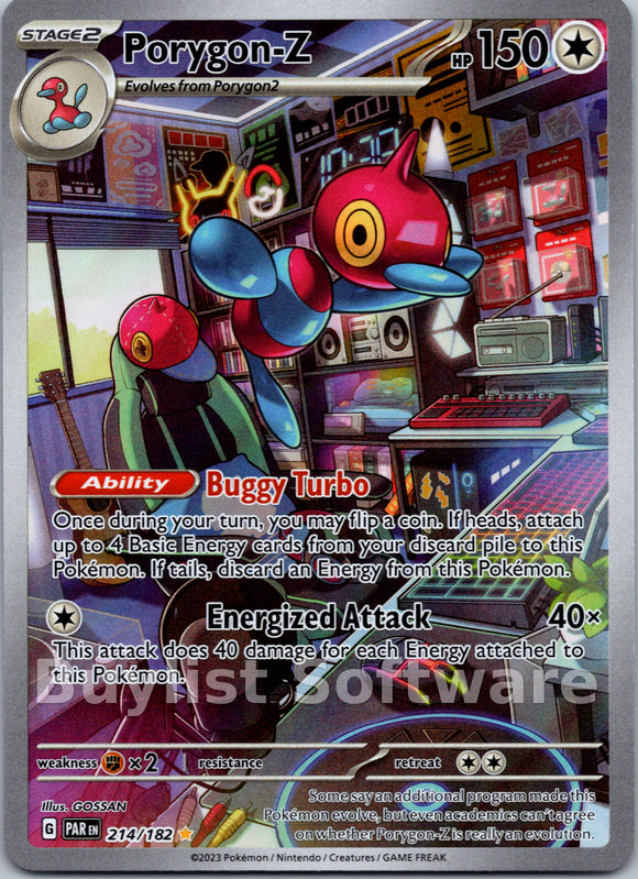 Porygon-Z (214/182) - [Scarlet & Violet: Paradox Rift] Holofoil