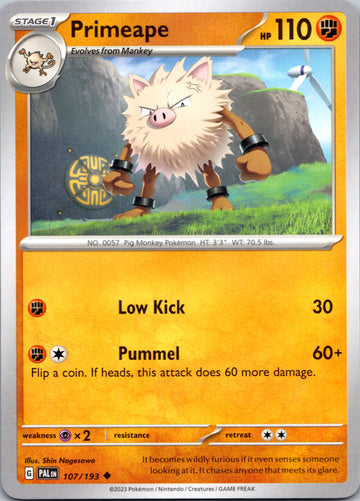 Primeape [107/193] [Paldea Evolved]