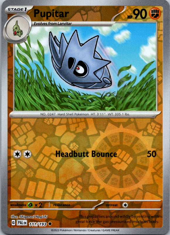 Pupitar [111/193] [Paldea Evolved] Reverse Holofoil