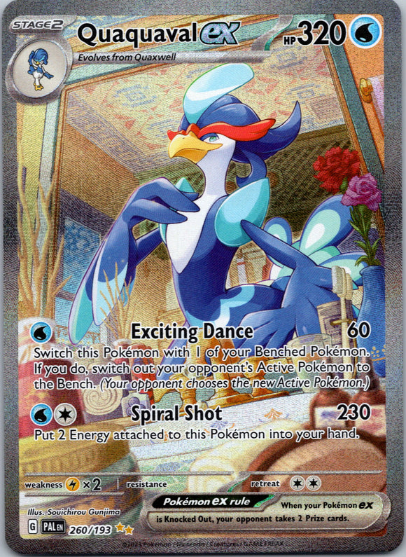 Quaquaval ex - 260/193 [260/193] [Paldea Evolved] Holofoil