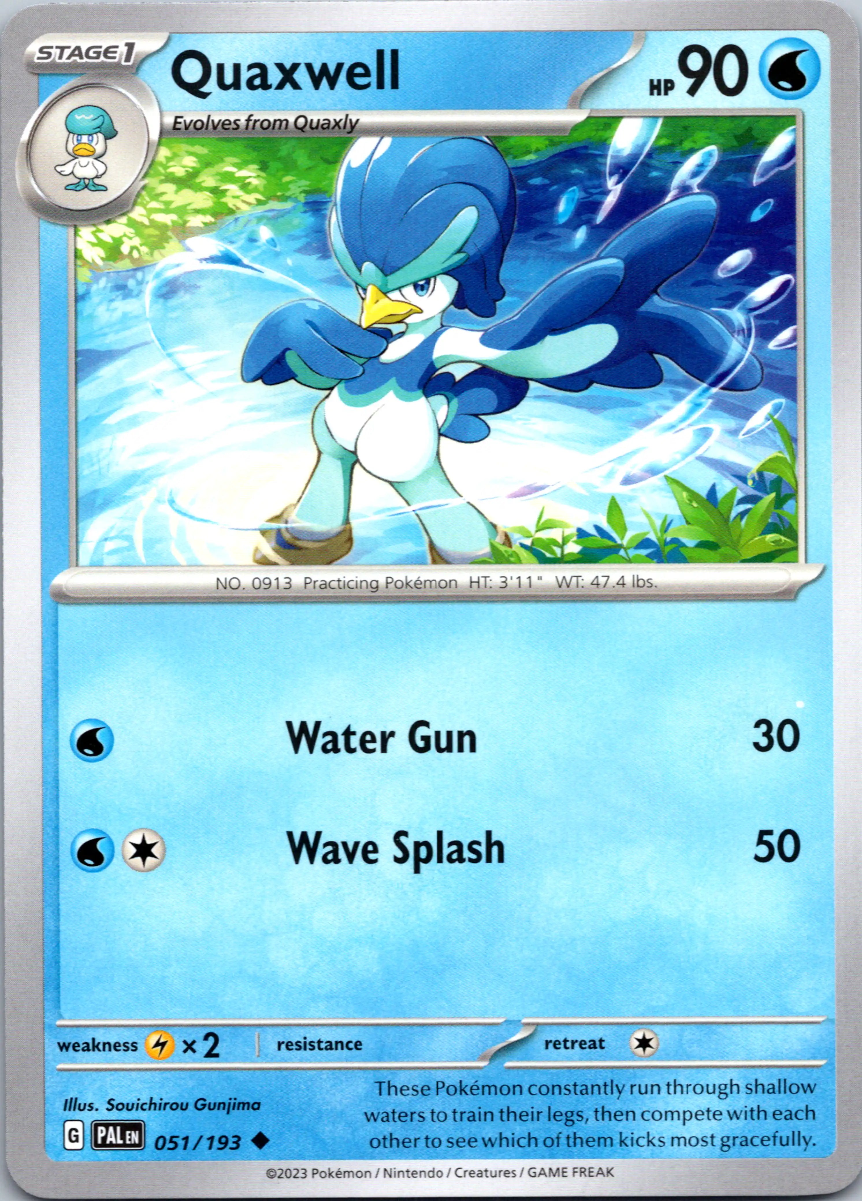 Quaxwell - 051/193 [051/193] [Paldea Evolved]