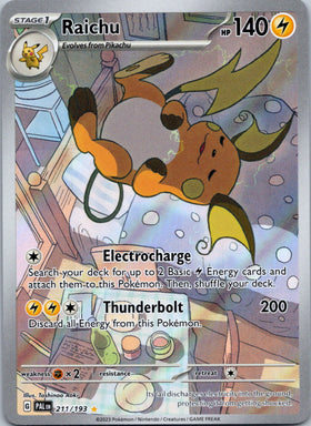 Raichu - 211/193 [211/193] [Paldea Evolved] Holofoil