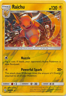 Raichu [67/236] [Cosmic Eclipse] Reverse Holofoil