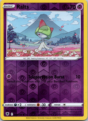 Ralts [060/189] [Astral Radiance] Reverse Holofoil