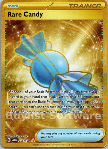 Rare Candy - 256/198 [256] - (SV01 Scarlet & Violet Base Set) Holofoil