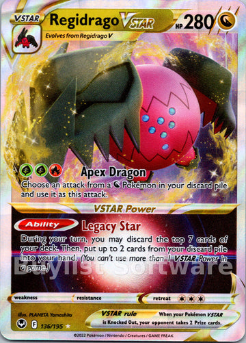 Regidrago VSTAR (136/195) [Sword & Shield: Silver Tempest]