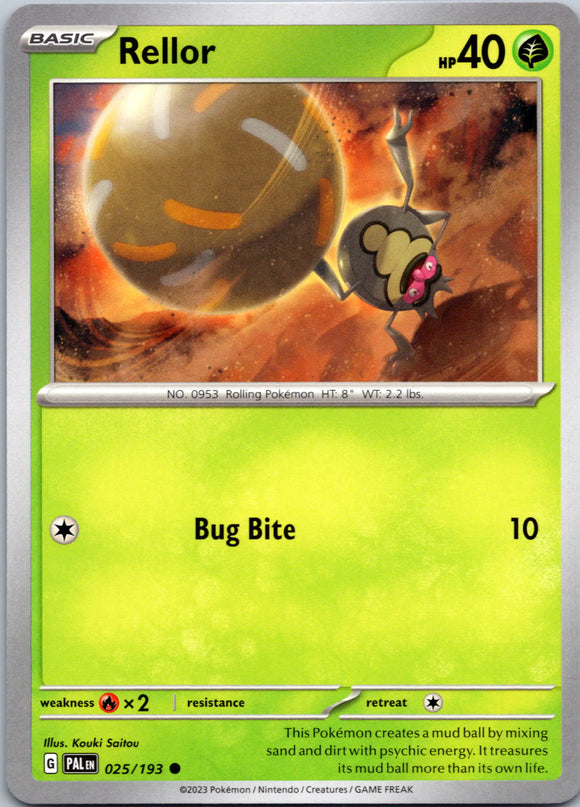 Rellor - 025/193 [025/193] [Paldea Evolved]