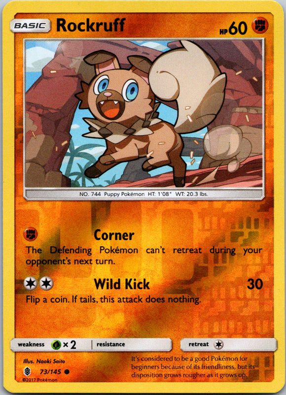 Rockruff [73/145] [Guardians Rising] Reverse Holofoil