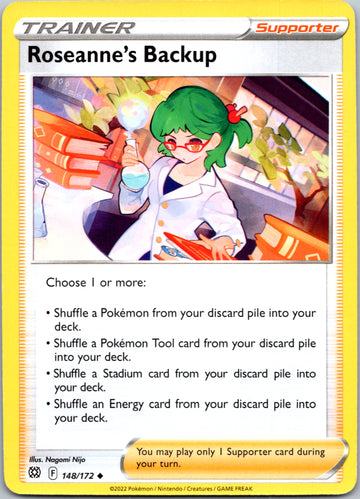 Roseanne's Backup [148/172] [Brilliant Stars] Reverse Holofoil