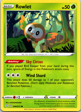 Rowlet [006/072] [Shining Fates]