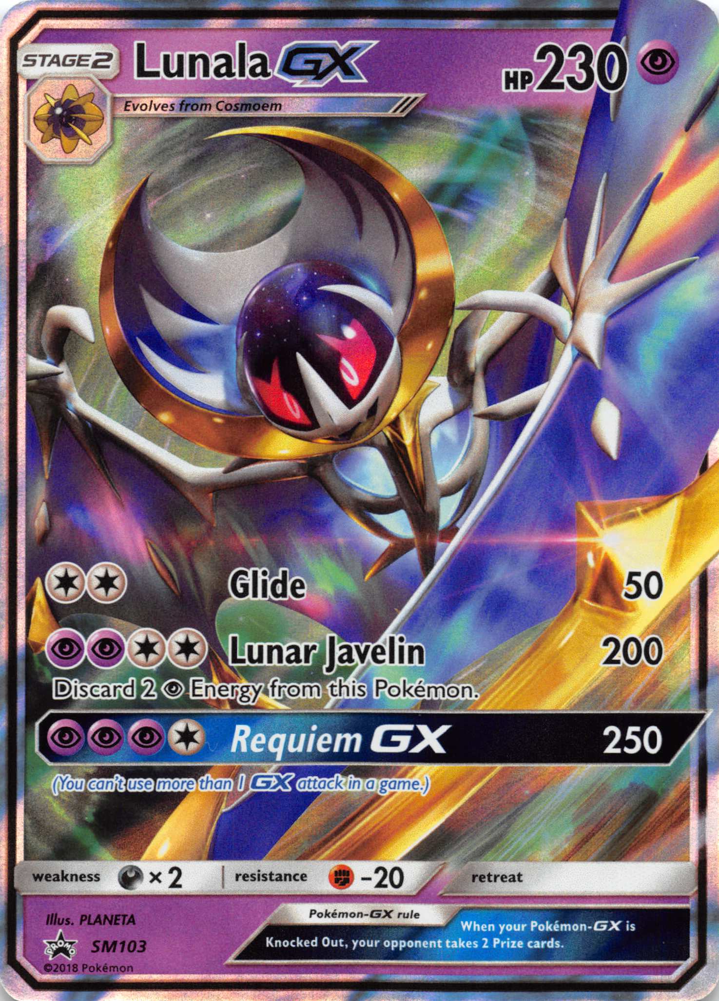 Lunala GX (SM103)