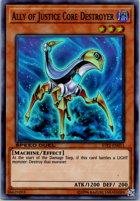 Ally of Justice Core Destroyer [STP2-EN011] Super Rare