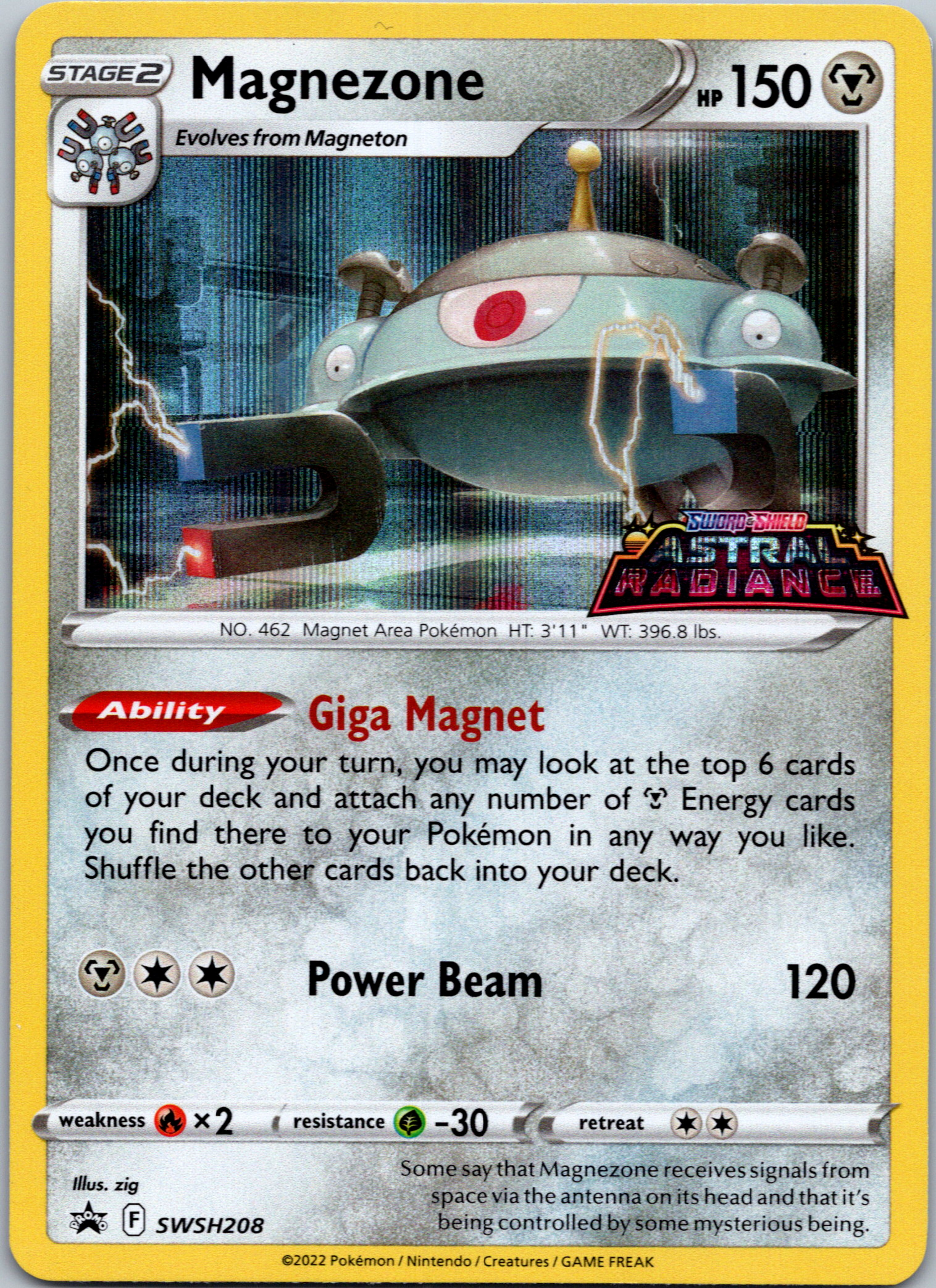 Magnezone (SWSH208) [Sword & Shield: Black Star Promos]