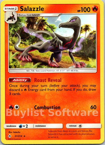 Salazzle (031/214) [Sun & Moon: Unbroken Bonds]
