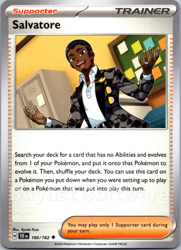 Salvatore [160/162] - (Temporal Forces) Reverse Holofoil