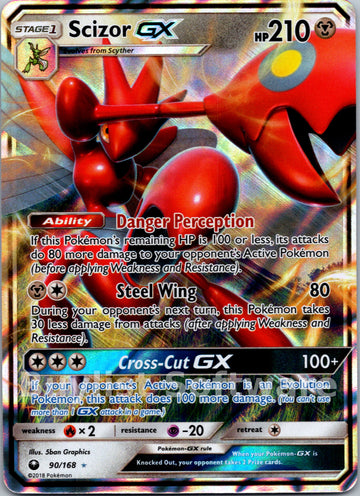 Scizor GX (090/168) [Sun & Moon: Celestial Storm]