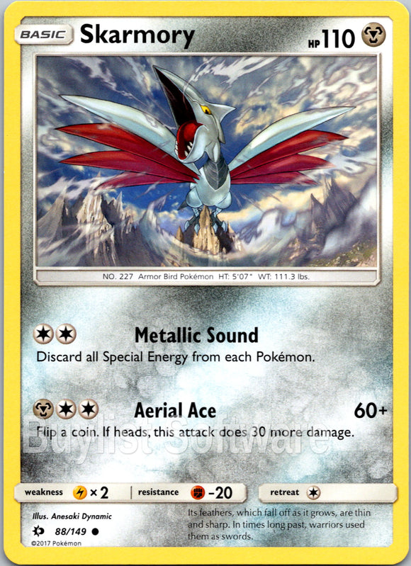 Skarmory [88/149] [Sun & Moon Base Set]